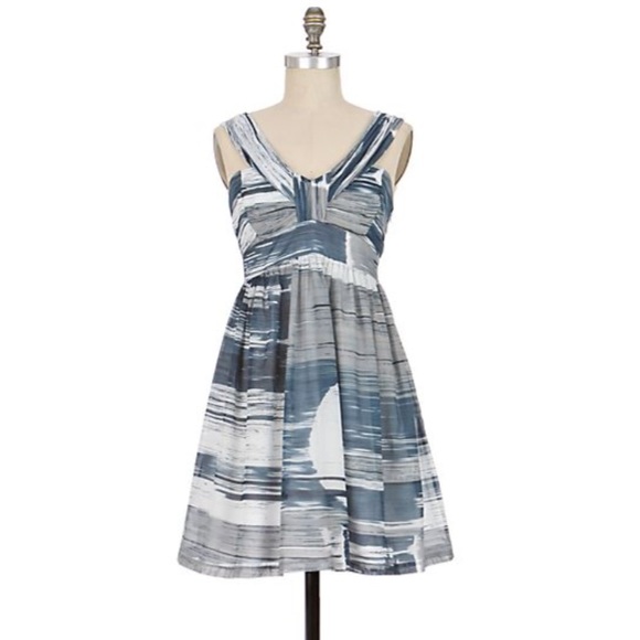 Anthropologie Dresses & Skirts - Anthropologie “Sine” Stormy Seaside Dress